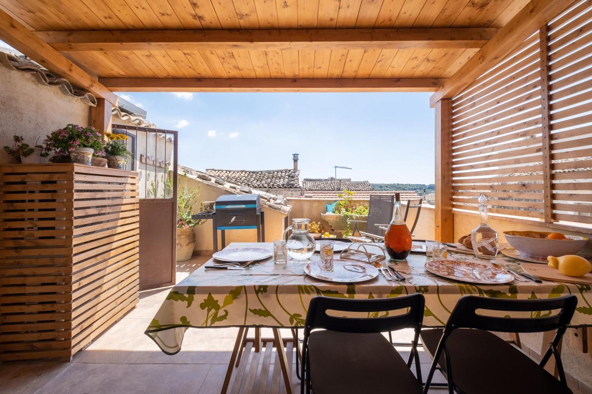 Si-Moutique Le Case Degli Avi Barocche, Con Terrazza Panoramica 莫迪卡 外观 照片